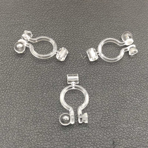 Unisex U Shaped Resin Ear Clip Jewelry Accessories