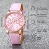 Universal Casual Fashion Belt Watch With Alloy Case Imitation Leather Strap And Stainless Steel Pin Buckle