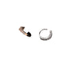 Ushaped Copper Doublelayer Inlaid Zircon Ear Clips For Women Without Pierced Ears Geometric Electroplated