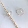 Uvplated Acrylic Photo Frame Love Stars Diy Handmade String Beads Mobile Phone Chain Pendant Jewelry Clothing Accessories