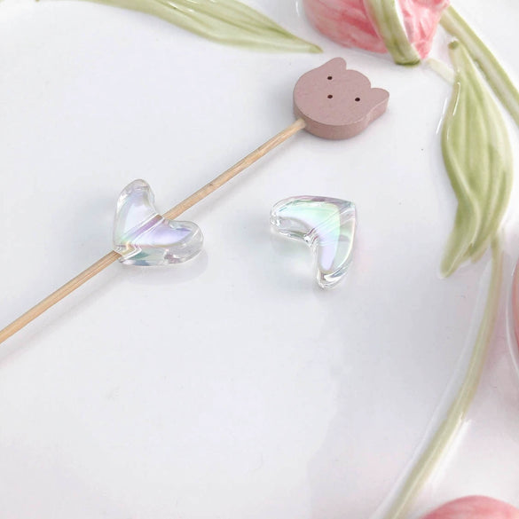 Uvplated Acrylic Photo Frame Love Stars Diy Handmade String Beads Mobile Phone Chain Pendant Jewelry Clothing Accessories