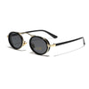 Vacation Classic Style Color Block Ac Oval Frame Full Frame Women'S Sunglasses