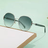 Vacation Classic Style Solid Color Pc Round Frame Full Frame Women'S Sunglasses