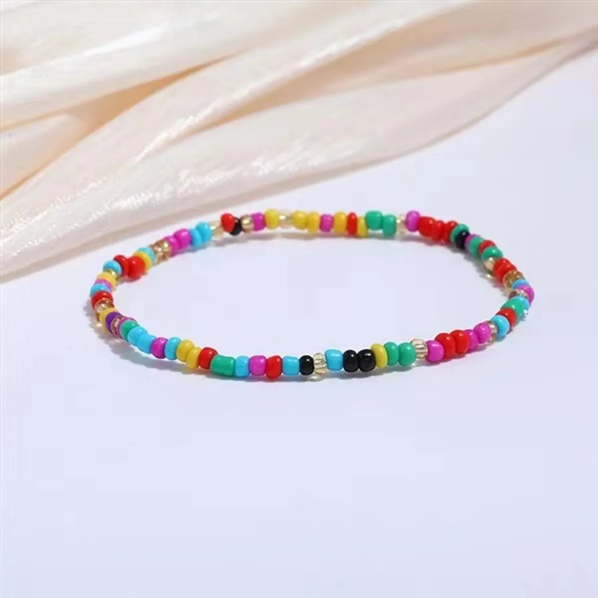 Vacation Color Block Seed Bead Wholesale Bracelets