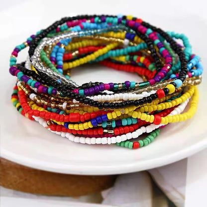 Vacation Color Block Seed Bead Wholesale Bracelets