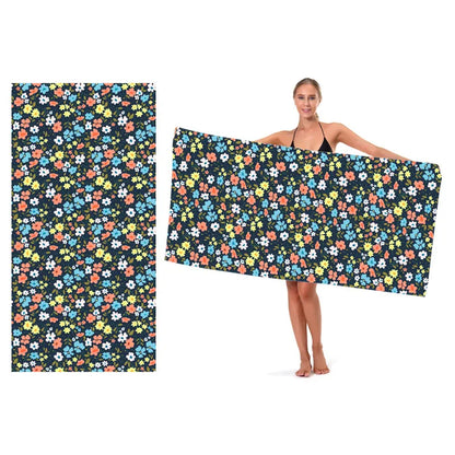 Vacation Fruit Flower Argyle Beach Towels