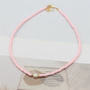 Vacation Geometric Imitation Pearl Soft Clay Women'S Necklace