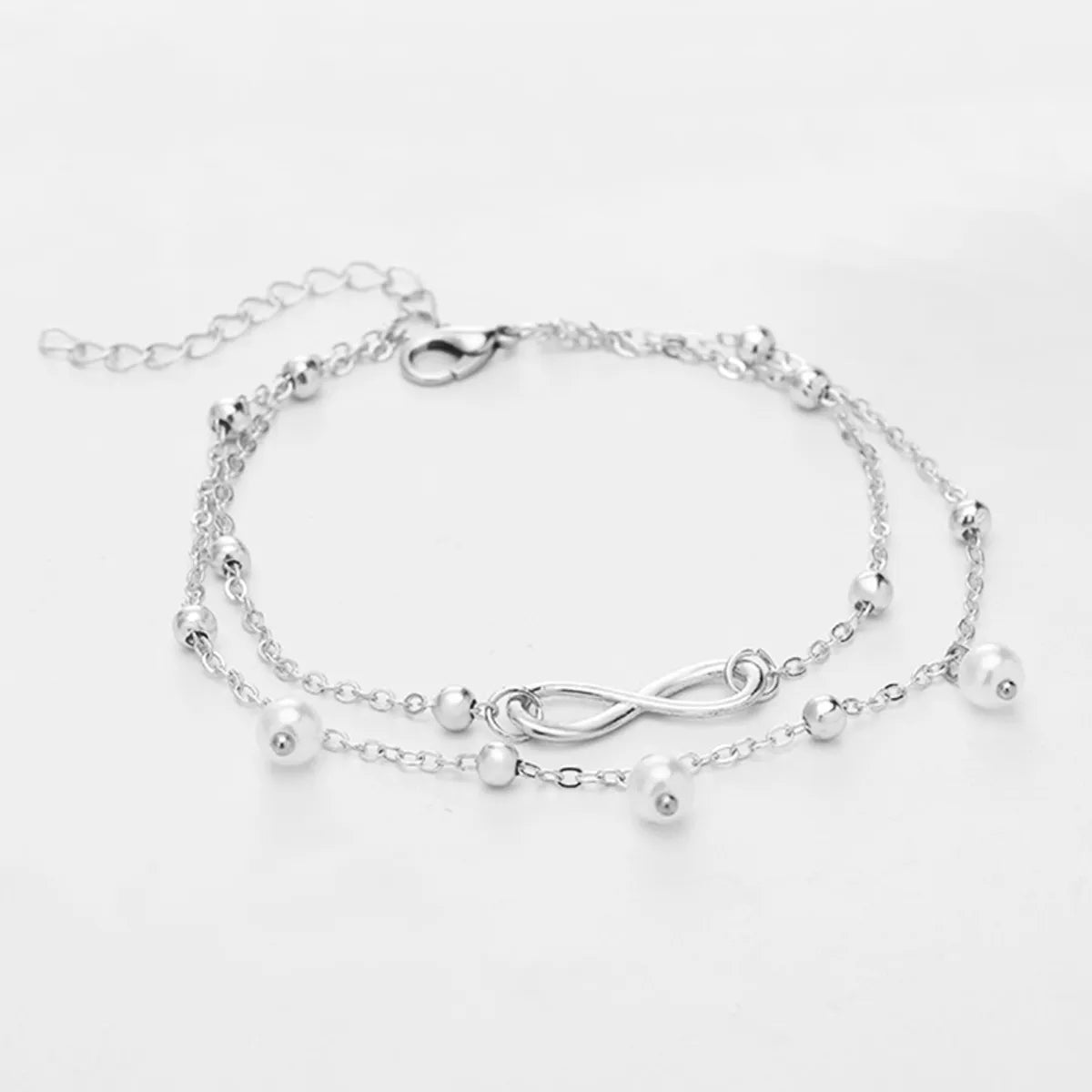 Vacation Infinity Alloy Copper Women'S Anklet