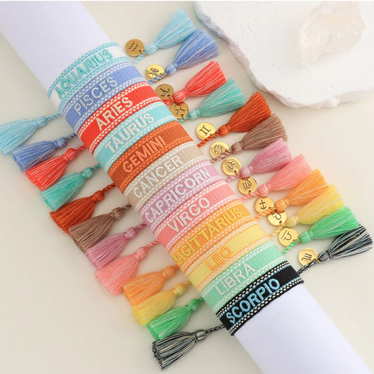 Vacation Letter Polyester Wholesale Bracelets