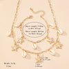 Vacation Marine Style Beach Starfish Shell Zinc Alloy Women'S Jewelry Set
