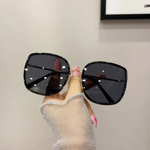 Vacation Modern Style Streetwear Square Pc Square Full Frame Women'S Sunglasses