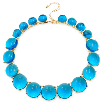 Vacation Simple Style Round Alloy Beaded Inlay Resin Women'S Necklace