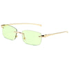 Vacation Simple Style Solid Color Pc Square Frameless Women'S Sunglasses