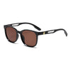 Vacation Simple Style Solid Color Pc Square Full Frame Women'S Sunglasses