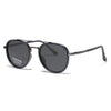 Vacation Simple Style Solid Color Tac Round Frame Full Frame Women'S Sunglasses