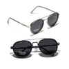 Vacation Simple Style Solid Color Tac Round Frame Full Frame Women'S Sunglasses