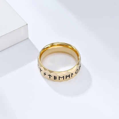 Wholesale Jewelry Vacation Solid Color 304 Stainless Steel 18K Gold Plated Rings