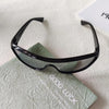 Vacation Sports Oval Pc Toad Glasses Avaitor Full Frame Women'S Sunglasses