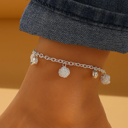 Vacation Star Ball Alloy Women's Anklet 1 Piece