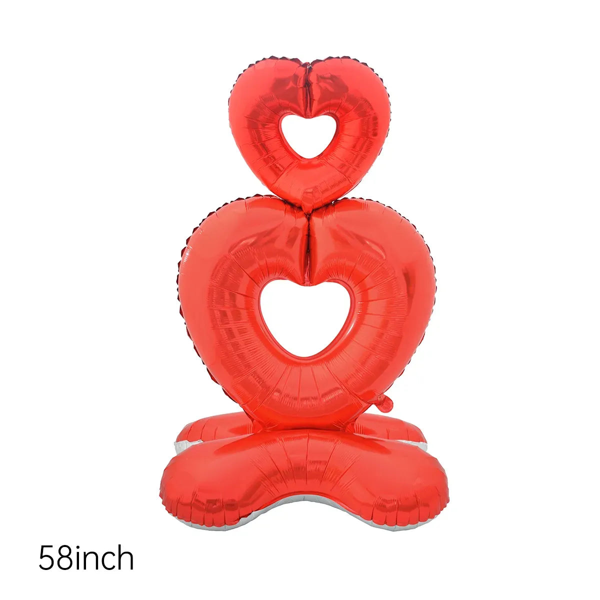 Valentine'S Day Heart Shape Aluminum Film Party Balloons