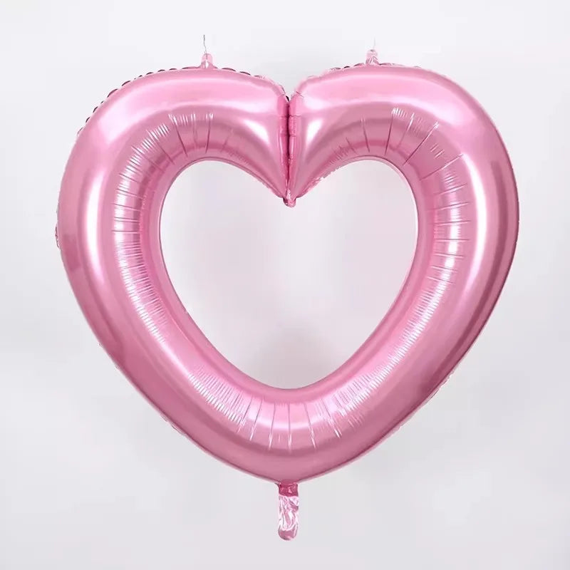 Valentine'S Day Sweet Heart Shape Aluminum Film Party Festival Balloons