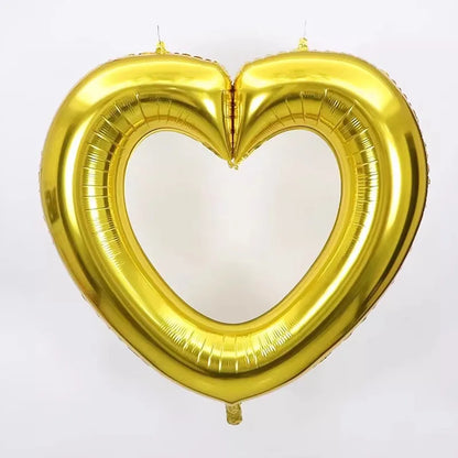 Valentine'S Day Sweet Heart Shape Aluminum Film Party Festival Balloons