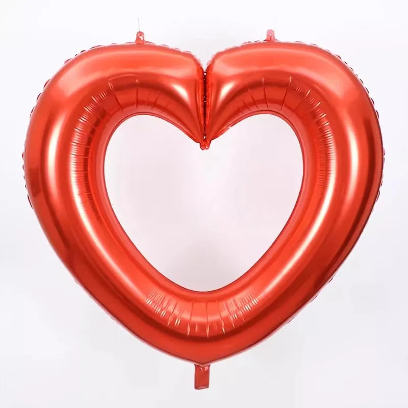 Valentine'S Day Sweet Heart Shape Aluminum Film Party Festival Balloons