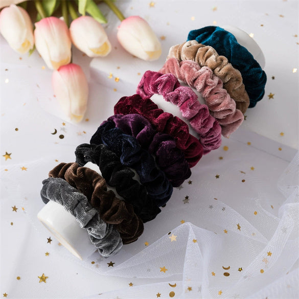Velvet Flannel Seiko Women's Hair Band Head Accessories With High Elasticity