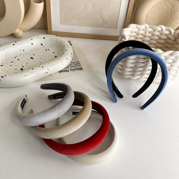 Velvet Handmade Cloth Headband Hair Accessories