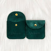 Velvet Jewelry Storage Bag Rounded Corner Snap For Ring Earrings Bracelet Necklace Pendant