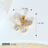 Versatile Butterfly Animal Zodiac Copper Micropaved Pendant Accessories For Women
