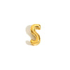 Versatile Highend Stainless Steel 18K Gold Plated Hollow Letter Pendant Necklace For Women