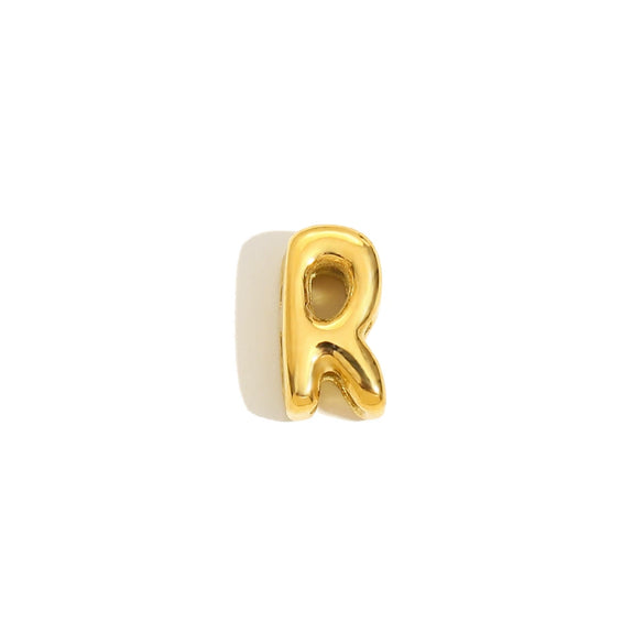 Versatile Highend Stainless Steel 18K Gold Plated Hollow Letter Pendant Necklace For Women