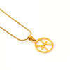 Versatile Hollow Constellation Pendant 316L Stainless Steel Clavicle Chain Electroplated Fashion Necklace