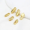 Versatile Natural Copper Clasp For Bracelet Necklace With Colorpreserving Electroplated Gold Treatment