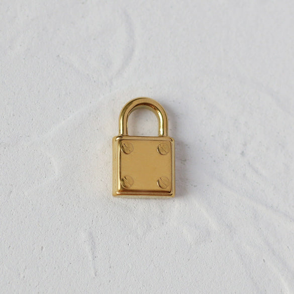 Versatile Pendant Necklace With Serpentine Rose Coin Melon Buckle Woolen Chain Titanium Steel 18K Gold Plated