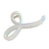 Versatile Plastic Resin Electroplated Hair Clip For Women