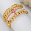 Versatile Shell Cross Set Pearl Bracelet Geometric Handmade Unisex