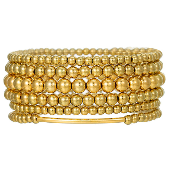 Versatile Shell Cross Set Pearl Bracelet Geometric Handmade Unisex