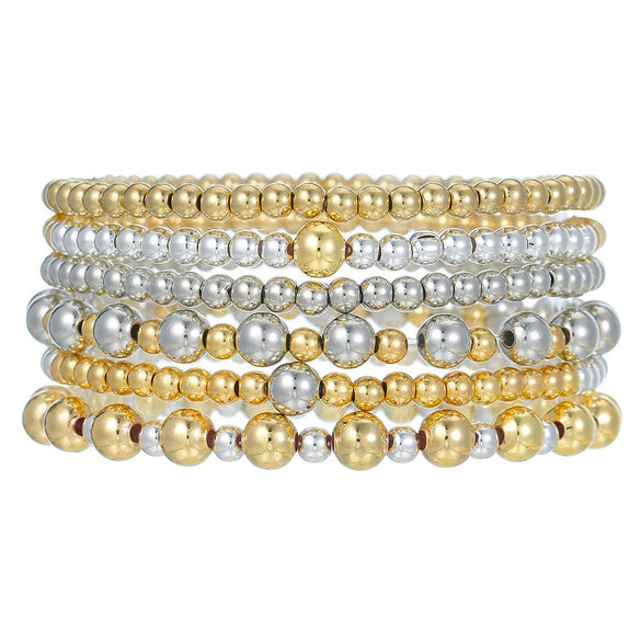 Versatile Shell Cross Set Pearl Bracelet Geometric Handmade Unisex
