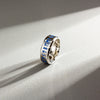 Viking Ring Titanium Steel Jewelry With Letters Numbers Text Electroplated