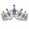 Vintage Baroque Rhinestone Crown Headpiece For Women Luxury Bridal Wedding Hair Accessory With Elegant Retro Detailing