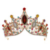 Vintage Baroque Rhinestone Crown Headpiece For Women Luxury Bridal Wedding Hair Accessory With Elegant Retro Detailing