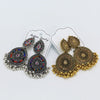 Vintage Ethnic Style Bell Tassel Water Drop Earrings For Women Alloy Material