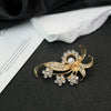 Vintage Flower Brooch Zinc Alloy Electroplated For Women And Unisex