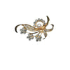 Vintage Flower Brooch Zinc Alloy Electroplated For Women And Unisex