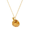 Vintage Geometric Titanium Steel Cowboy Boots Pendant Necklace For Women With Gold Plated Electroplating