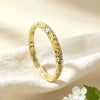 Vintage Glazed Diamondencrusted Goldplated Open Bangle Bracelet With Elegant Geometric Design
