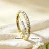Vintage Glazed Diamondencrusted Goldplated Open Bangle Bracelet With Elegant Geometric Design