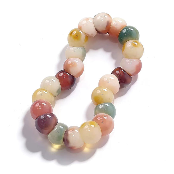 Vintage Handmade Bodhi Root Geometric Bracelet Simple Artistic Versatile Jewelry For Women